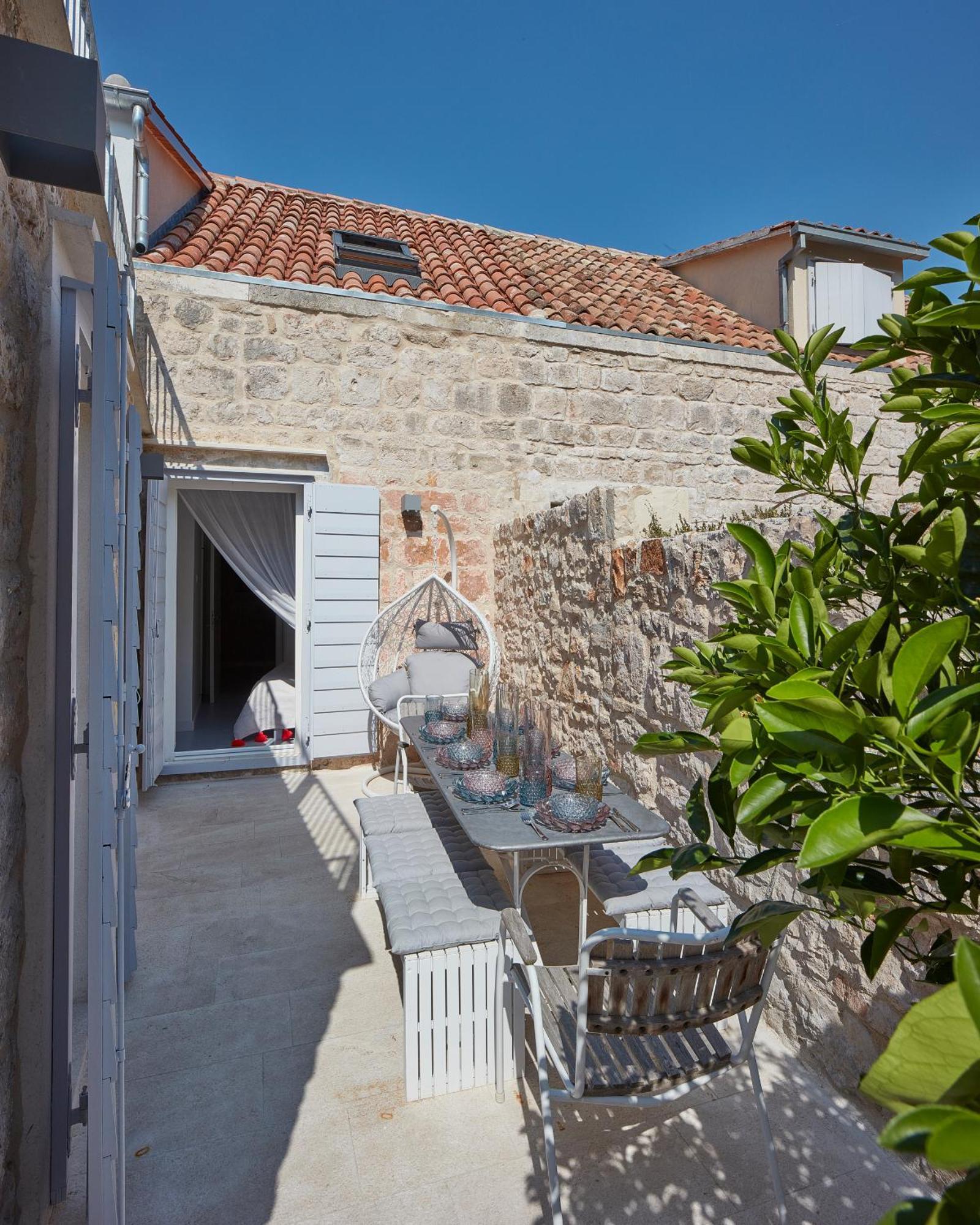 Villa Orange Tree House Vis Exterior foto